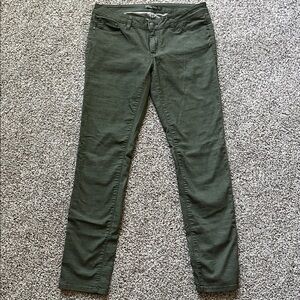 Prana olive Green Denim Pants